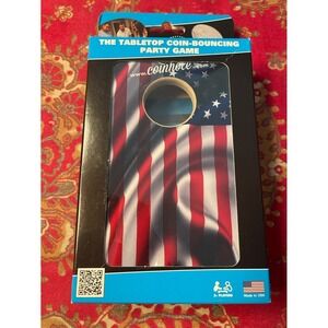 Coinhole‎ American Flag TABLETOP Coin-Bouncing Party Game NIB